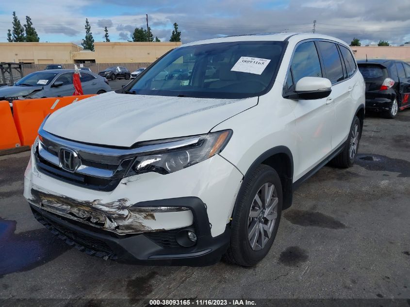 2022 HONDA PILOT 2WD EX-L - 5FNYF5H51NB003254