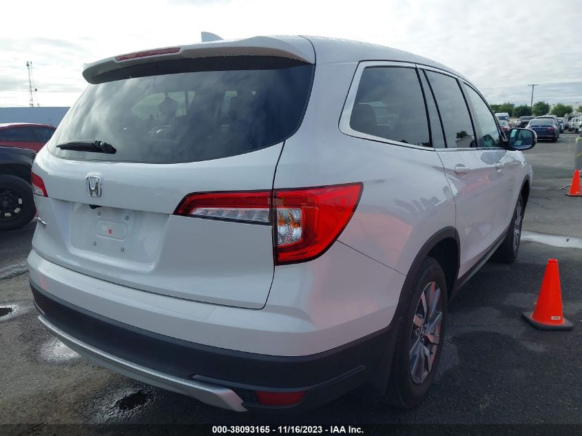 2022 HONDA PILOT 2WD EX-L - 5FNYF5H51NB003254