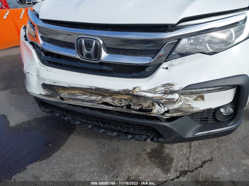 2022 HONDA PILOT 2WD EX-L - 5FNYF5H51NB003254