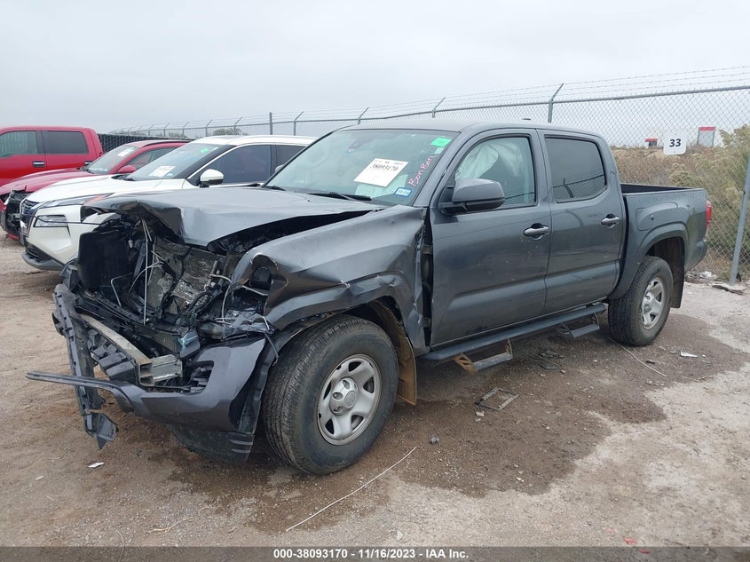VIN 3TMCZ5AN0LM339689 2020 TOYOTA TACOMA DOUBLE CAB/SR/SR5/TRD SPO