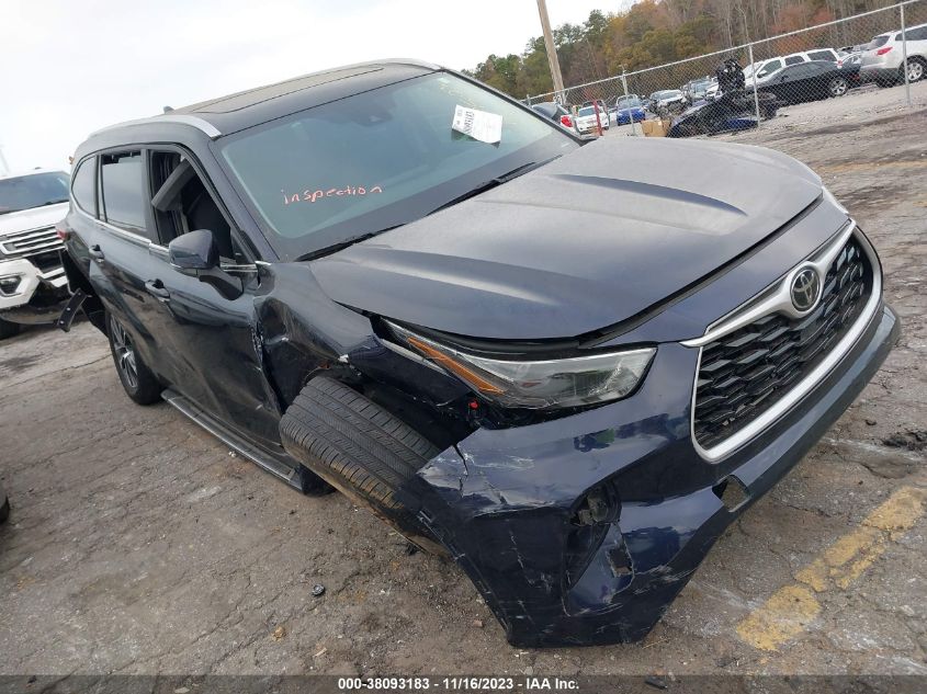 VIN 5TDKDRAH6PS021948 2023 TOYOTA HIGHLANDER no.1