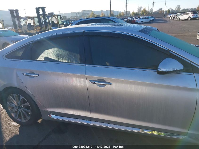 2017 HYUNDAI SONATA SPORT - 5NPE34AF4HH519221