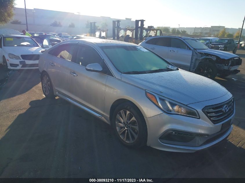 2017 HYUNDAI SONATA SPORT - 5NPE34AF4HH519221