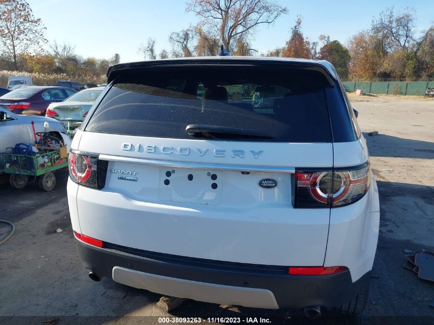 2016 LAND ROVER DISCOVERY SPORT HSE LUX - SALCT2BG4GH548999