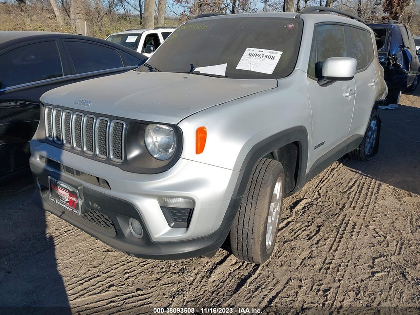VIN ZACNJBBB4LPL43600 2020 JEEP RENEGADE LATITUDE