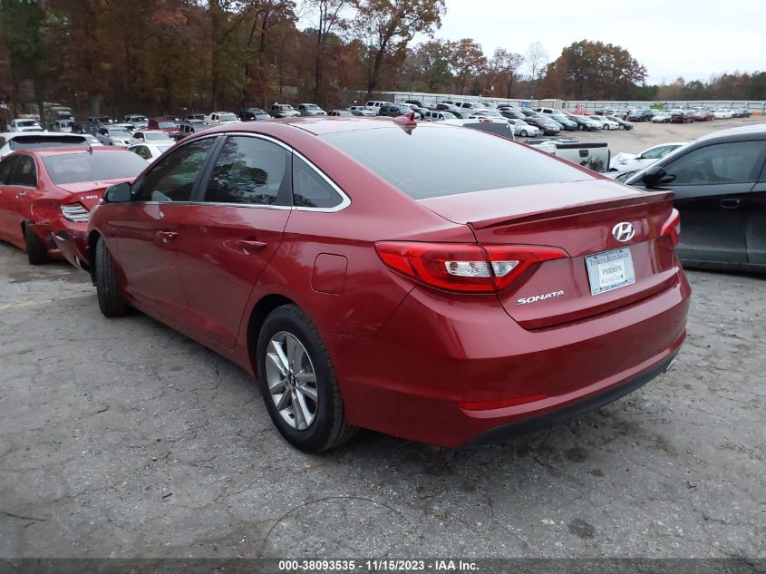 2016 HYUNDAI SONATA SE/SPORT - 5NPE24AF6G8402645