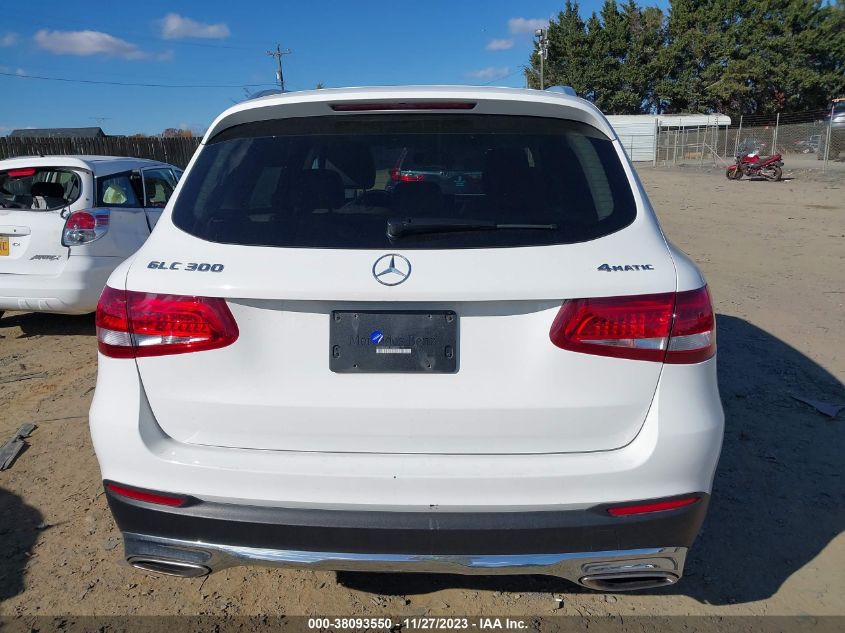 2018 MERCEDES-BENZ GLC 300 4MATIC - WDC0G4KB4JV045393