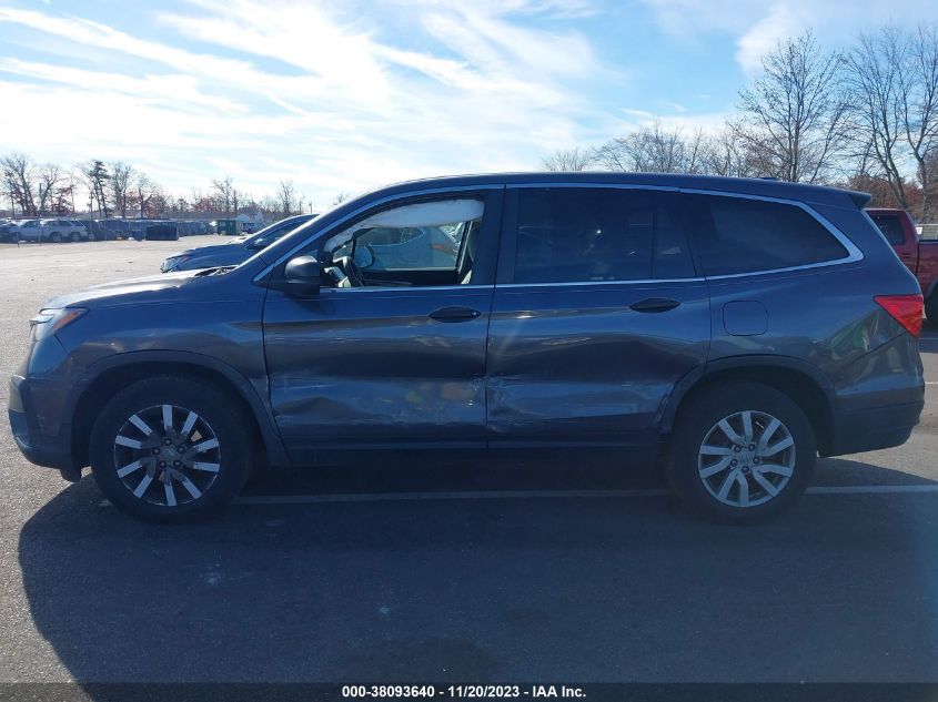 2019 HONDA PILOT LX - 5FNYF6H1XKB083717