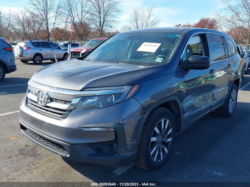 2019 HONDA PILOT LX - 5FNYF6H1XKB083717