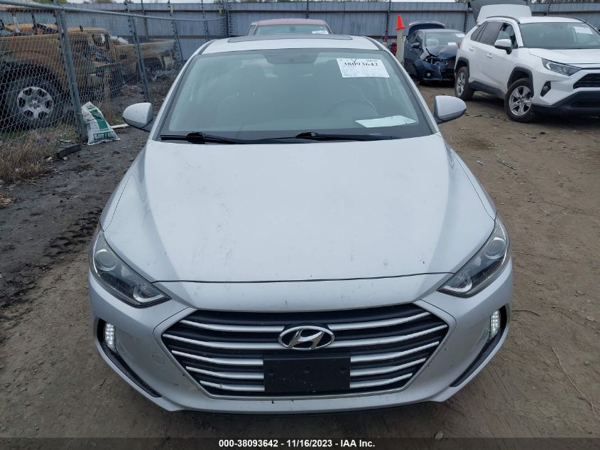 2018 HYUNDAI ELANTRA SEL/VALUE/LIMITED - KMHD84LF8JU577494