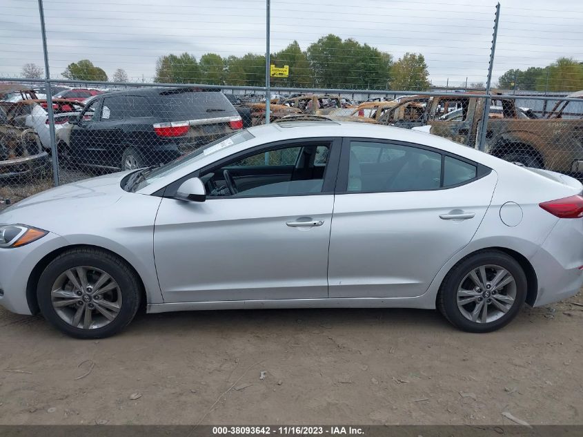 2018 HYUNDAI ELANTRA SEL/VALUE/LIMITED - KMHD84LF8JU577494