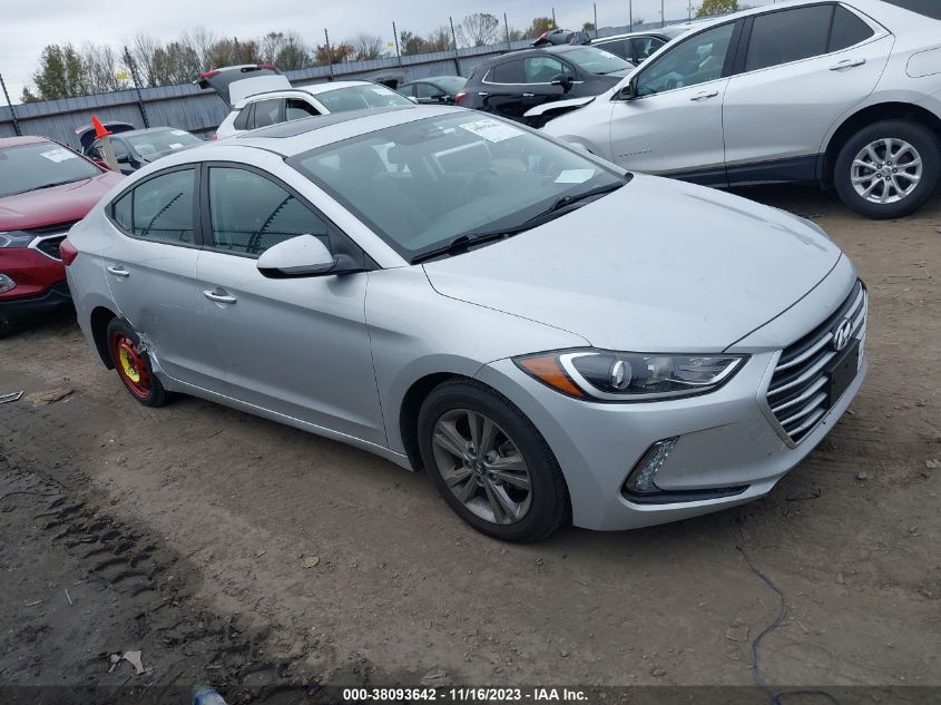 2018 HYUNDAI ELANTRA SEL/VALUE/LIMITED - KMHD84LF8JU577494