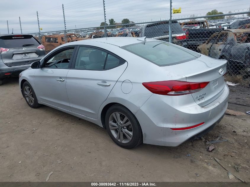 2018 HYUNDAI ELANTRA SEL/VALUE/LIMITED - KMHD84LF8JU577494