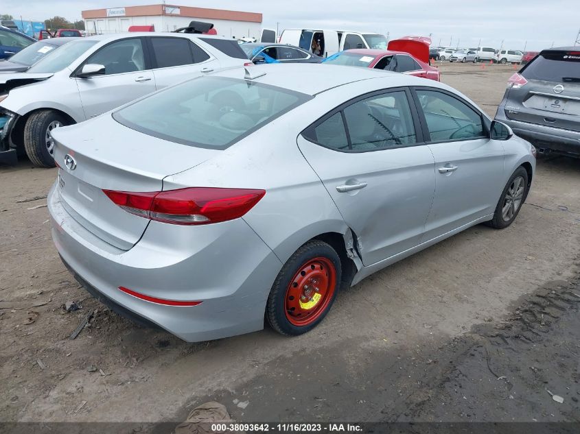 2018 HYUNDAI ELANTRA SEL/VALUE/LIMITED - KMHD84LF8JU577494