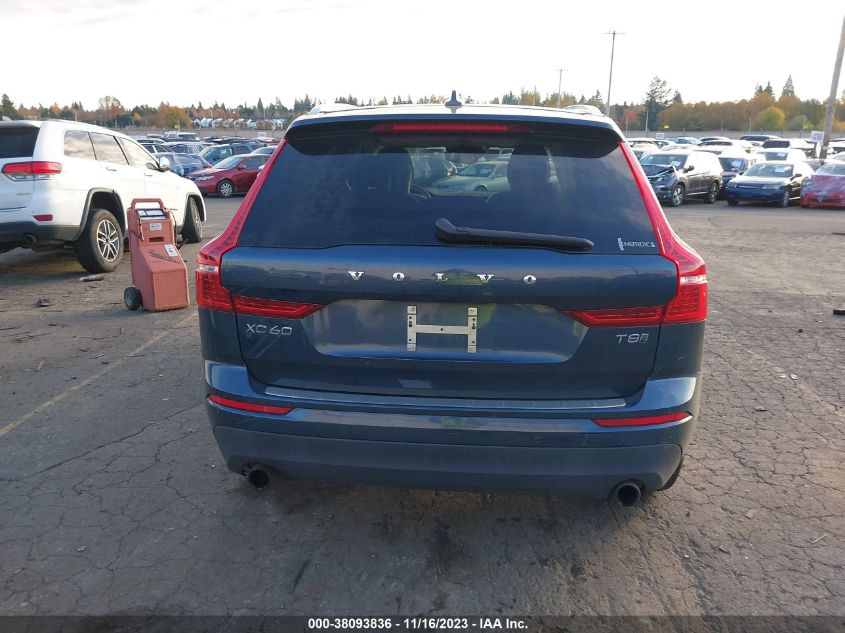 2019 VOLVO XC60 HYBRID T8 MOMENTUM LYVBR0DK4KB232522