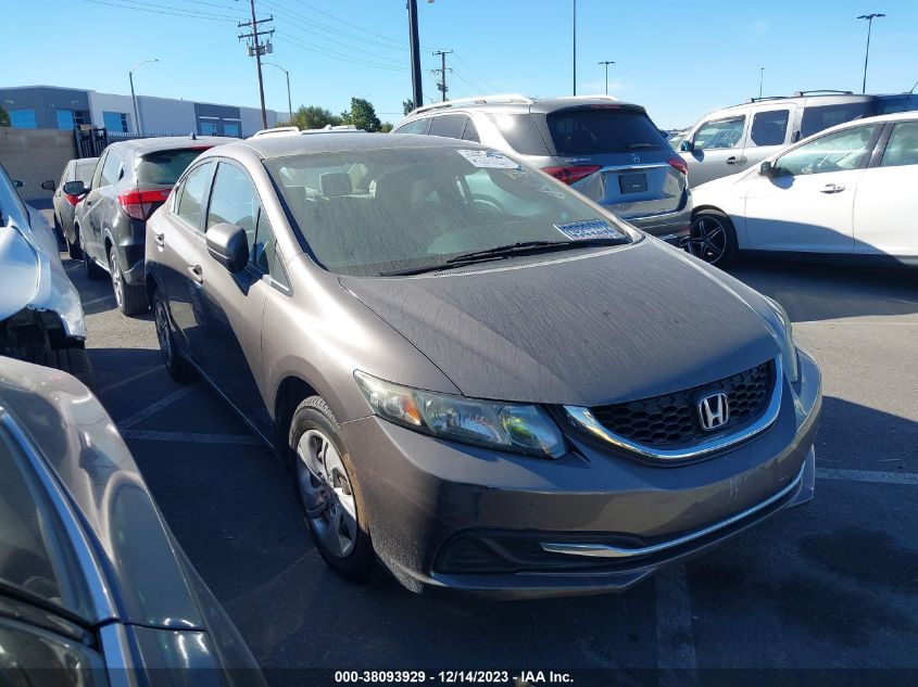 2014 HONDA CIVIC LX - 19XFB2F52EE252737