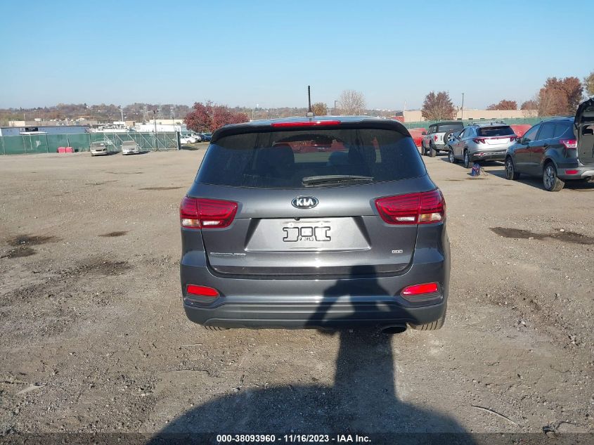 2019 KIA SORENTO 2.4L LX - 5XYPG4A39KG456554