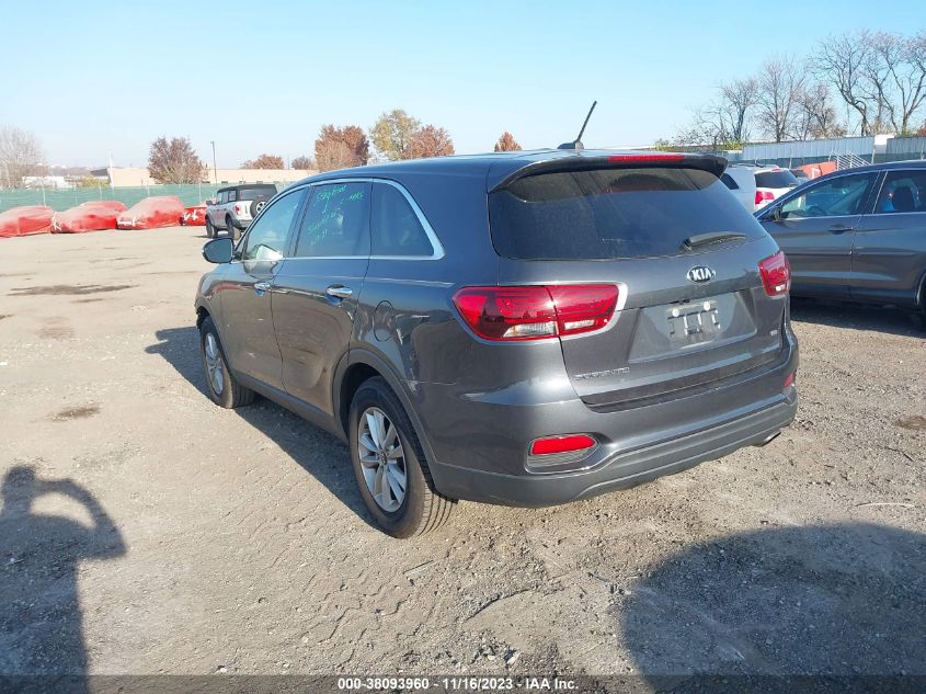 2019 KIA SORENTO 2.4L LX - 5XYPG4A39KG456554