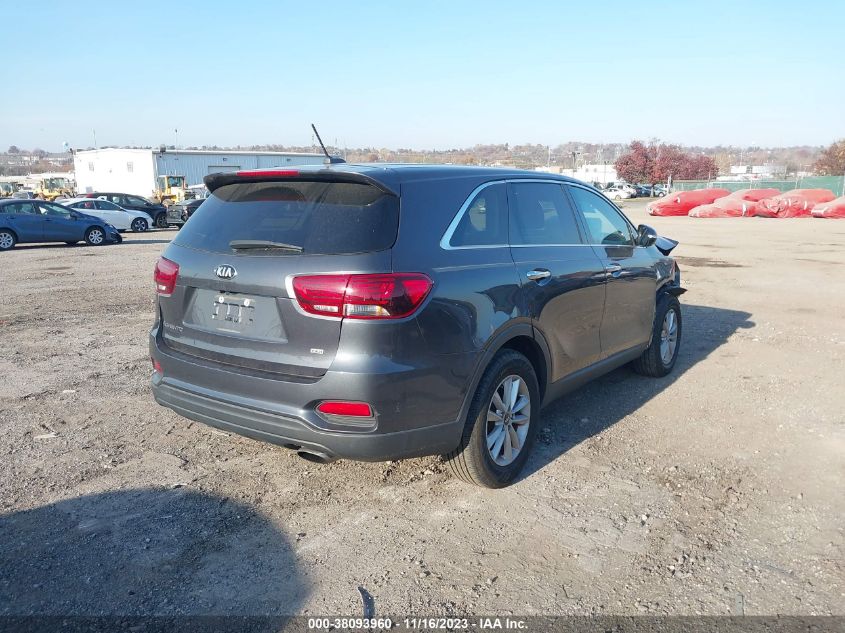 2019 KIA SORENTO 2.4L LX - 5XYPG4A39KG456554