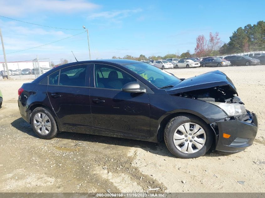 2014 CHEVROLET CRUZE LS AUTO - 1G1PA5SH7E7316837