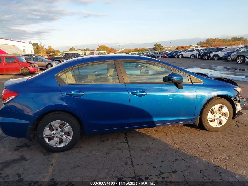 2014 HONDA CIVIC LX - 19XFB2F51EE242586
