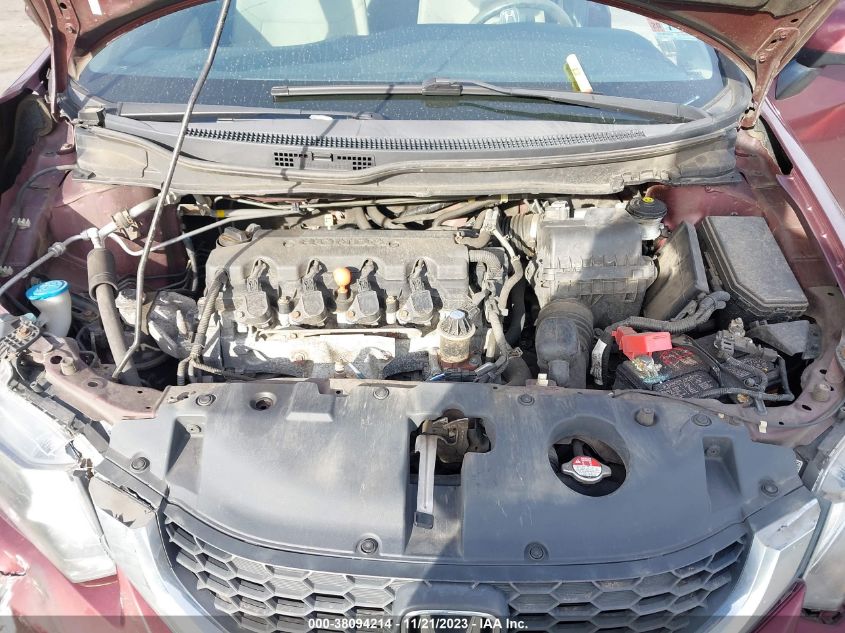 2013 HONDA CIVIC LX - 19XFB2F51DE257457