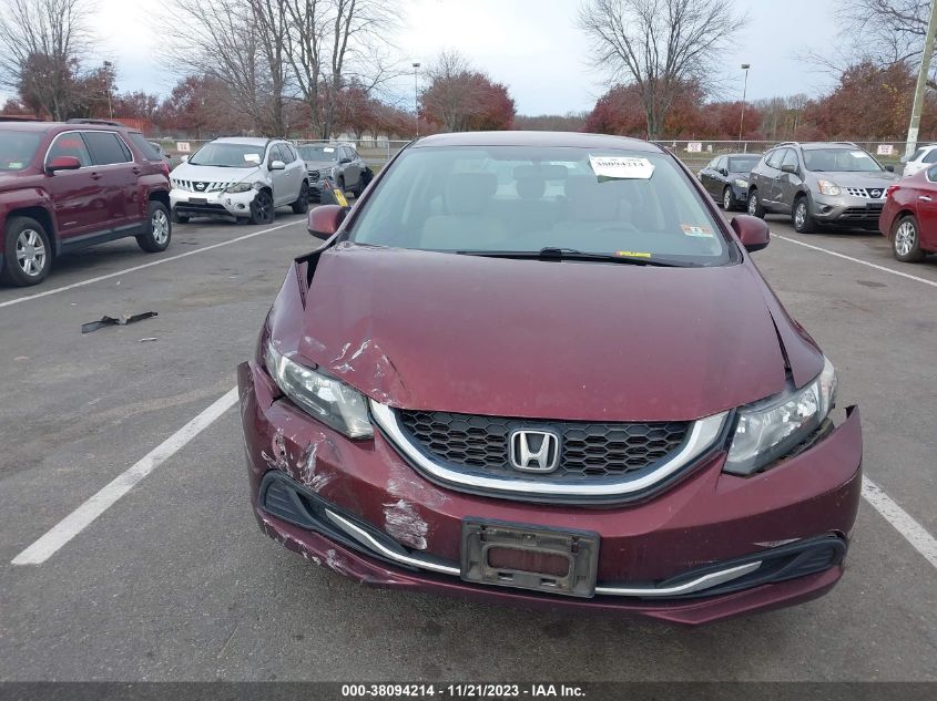 2013 HONDA CIVIC LX - 19XFB2F51DE257457