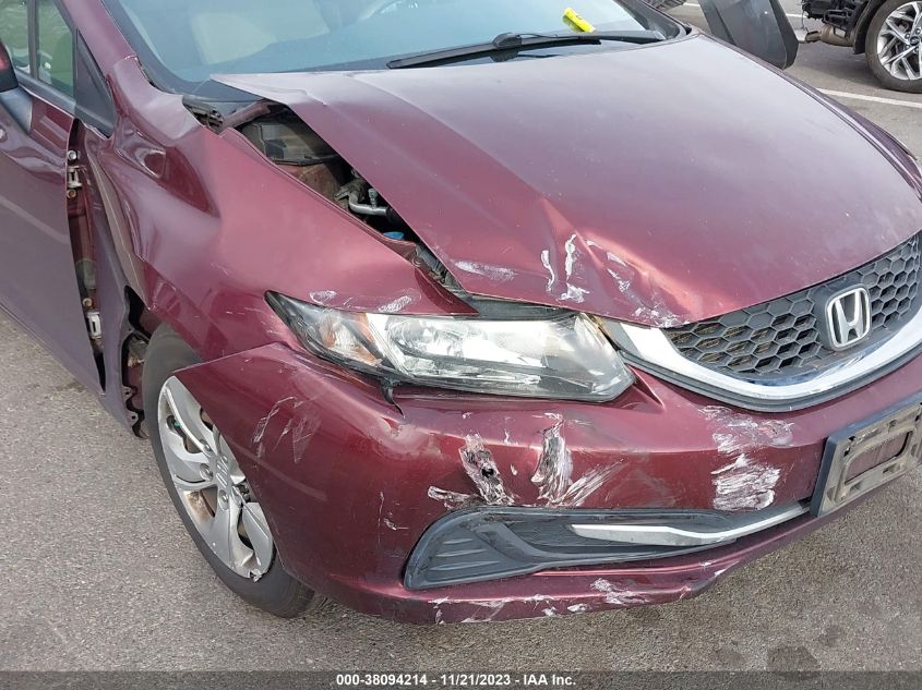 2013 HONDA CIVIC LX - 19XFB2F51DE257457