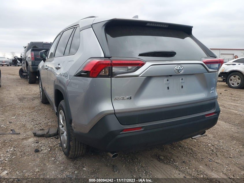VIN 2T3F1RFV5MC227606 2021 TOYOTA RAV4 LE
