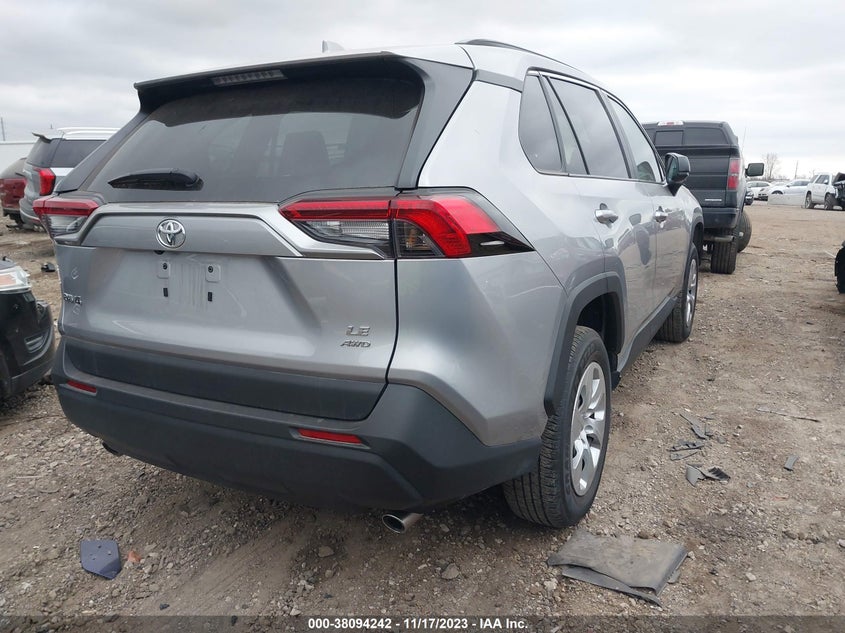 VIN 2T3F1RFV5MC227606 2021 TOYOTA RAV4 LE