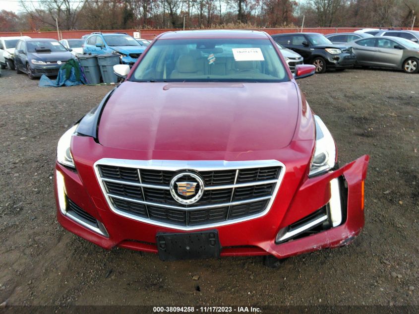 2014 CADILLAC CTS LUXURY - 1G6AX5SX9E0122812