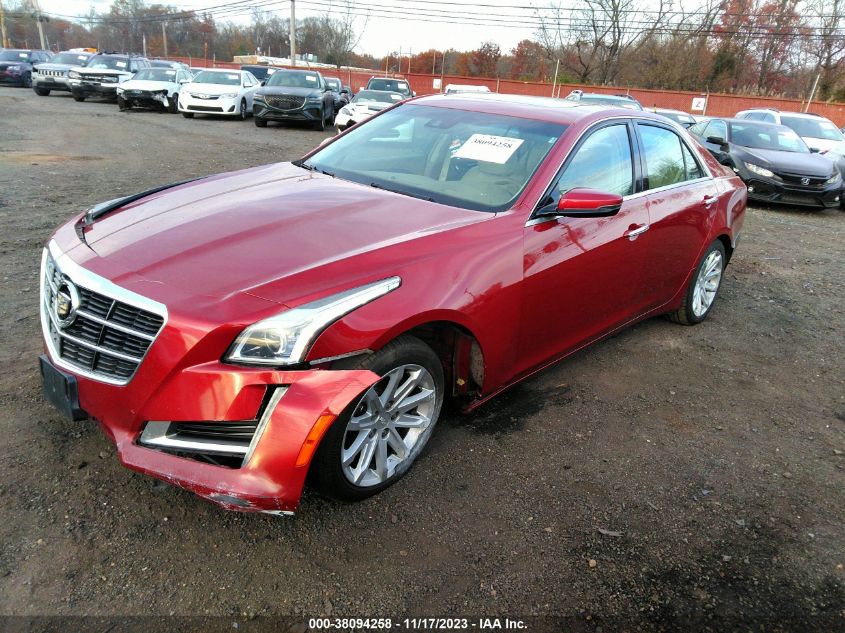 2014 CADILLAC CTS LUXURY - 1G6AX5SX9E0122812