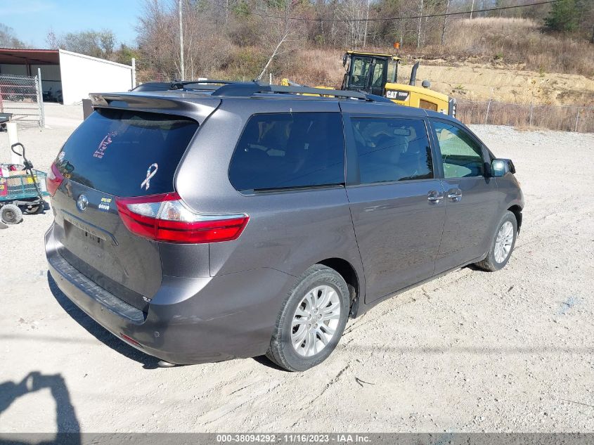 5TDYK3DC2FS582854 2015 TOYOTA SIENNA, photo no. 4