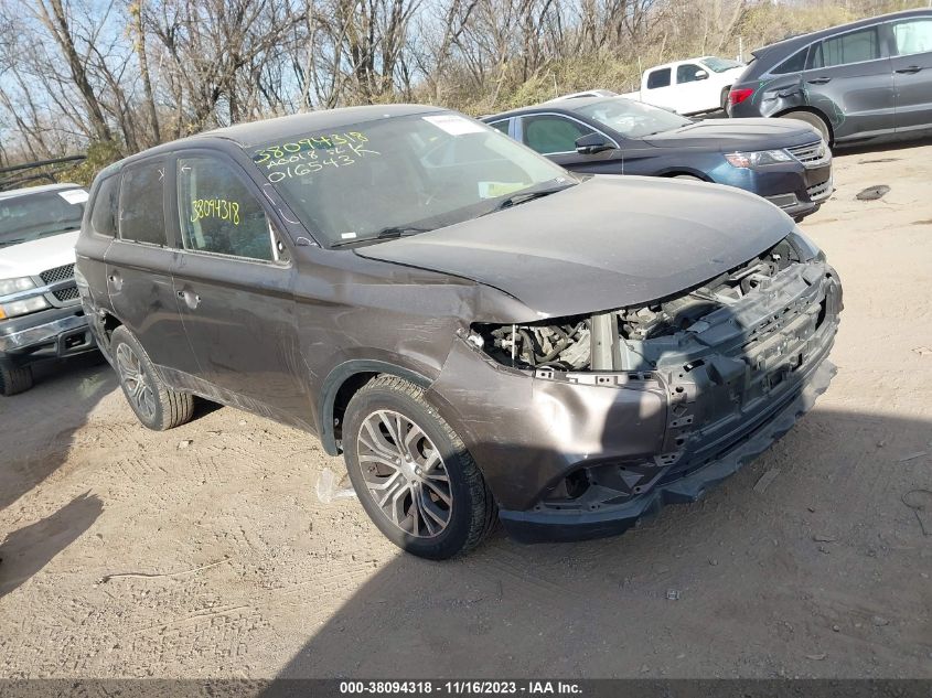 2017 MITSUBISHI OUTLANDER ES - JA4AZ2A36HZ016543