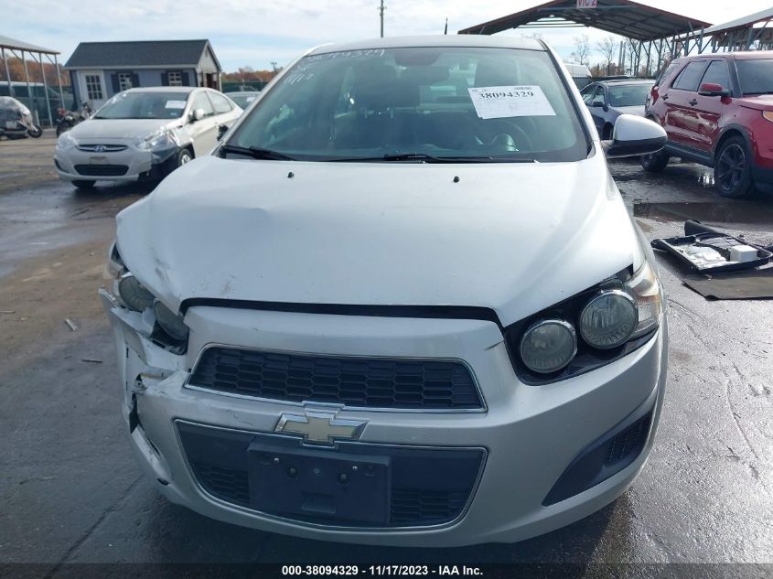 2013 CHEVROLET SONIC LT AUTO - 1G1JC5SH6D4189529