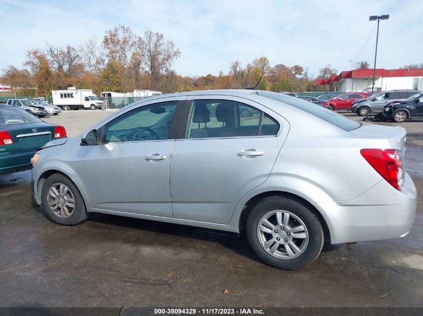 2013 CHEVROLET SONIC LT AUTO - 1G1JC5SH6D4189529