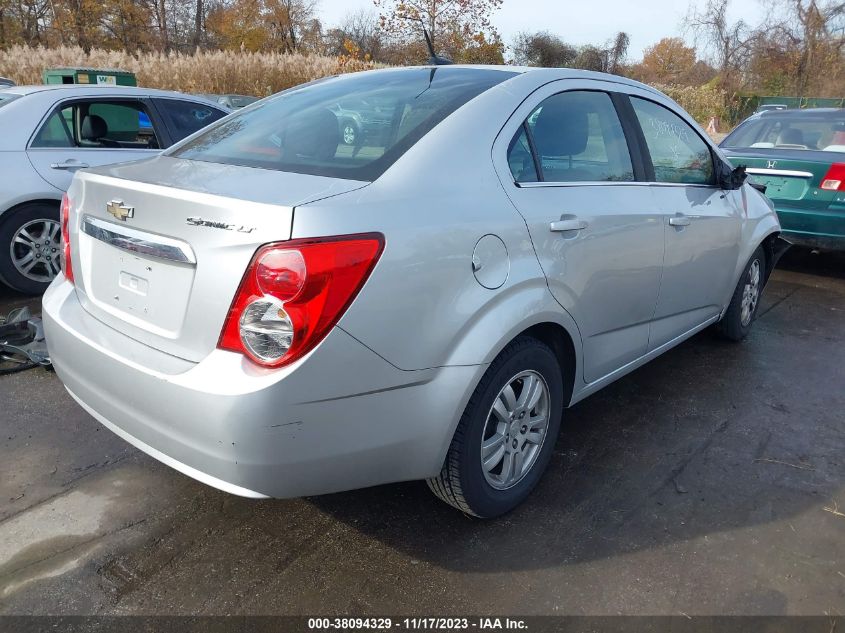 2013 CHEVROLET SONIC LT AUTO - 1G1JC5SH6D4189529