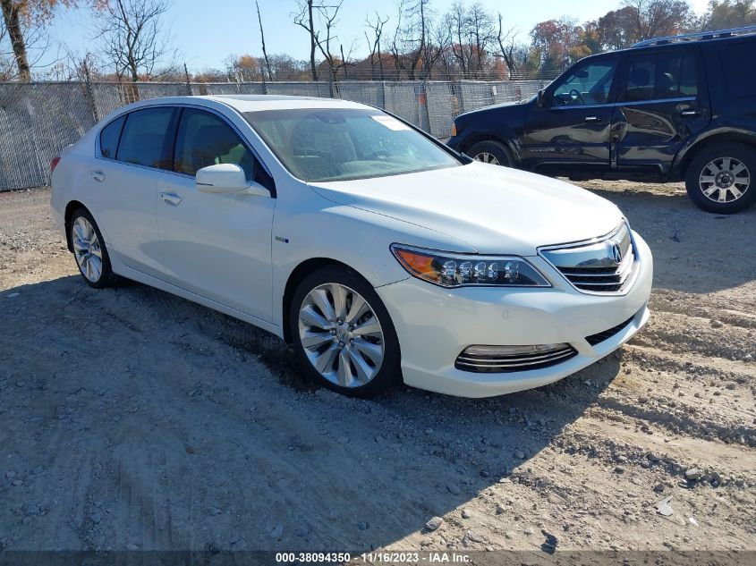 2017 ACURA RLX SPORT HYBRID BASE W/ADVANCE PACKAGE JH4KC2F93HC000116