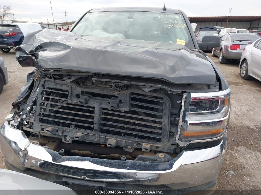 VIN 1GCRCREH4JZ287518 2018 CHEVROLET SILVERADO 1500 1LT