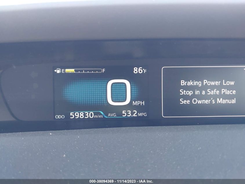 2016 TOYOTA PRIUS TWO - JTDKBRFU4G3009617