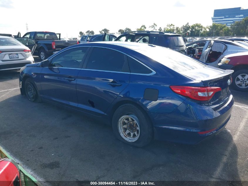 2015 HYUNDAI SONATA SE - 5NPE24AF3FH172397