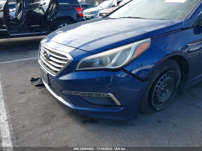 2015 HYUNDAI SONATA SE - 5NPE24AF3FH172397