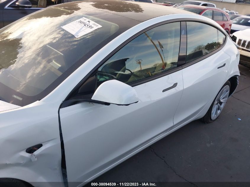 2023 TESLA MODEL 3 REAR-WHEEL DRIVE - 5YJ3E1EA3PF423737