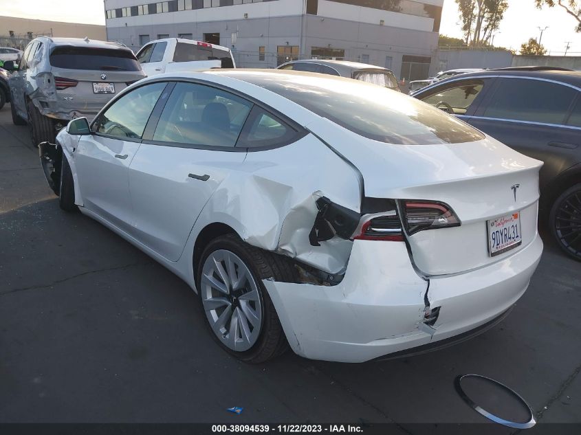 2023 TESLA MODEL 3 REAR-WHEEL DRIVE - 5YJ3E1EA3PF423737