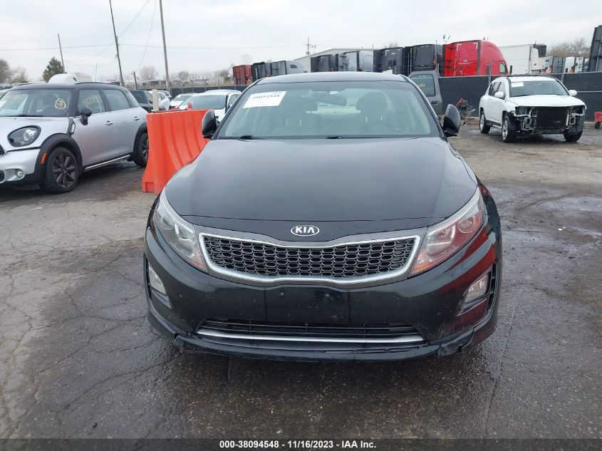 2015 KIA OPTIMA HYBRID - KNAGM4ADXF5086499