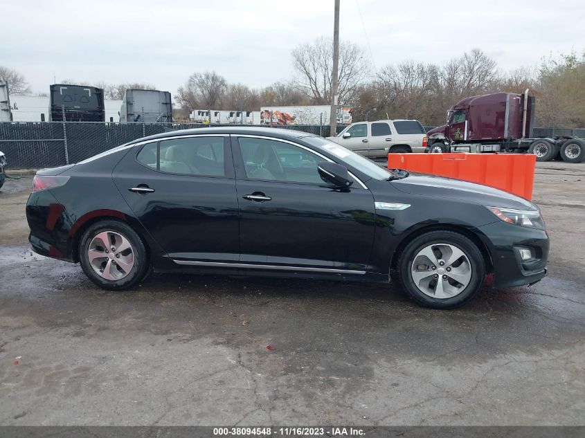 2015 KIA OPTIMA HYBRID - KNAGM4ADXF5086499