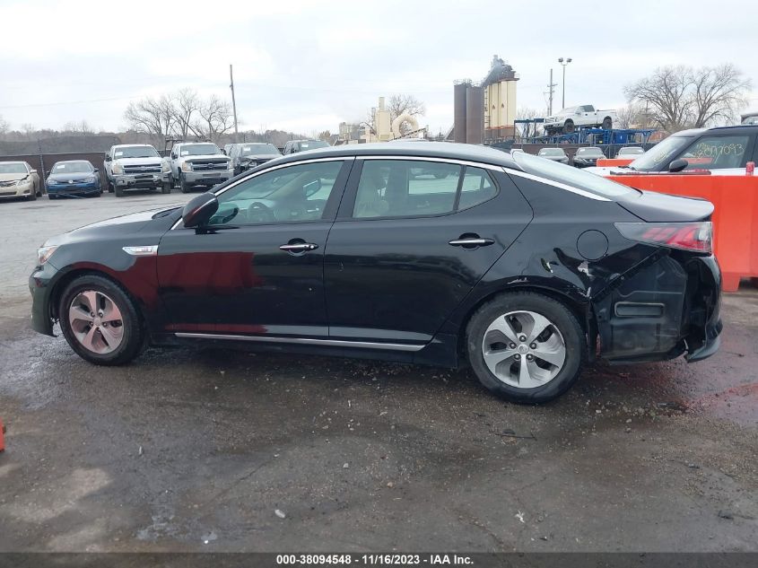 2015 KIA OPTIMA HYBRID - KNAGM4ADXF5086499