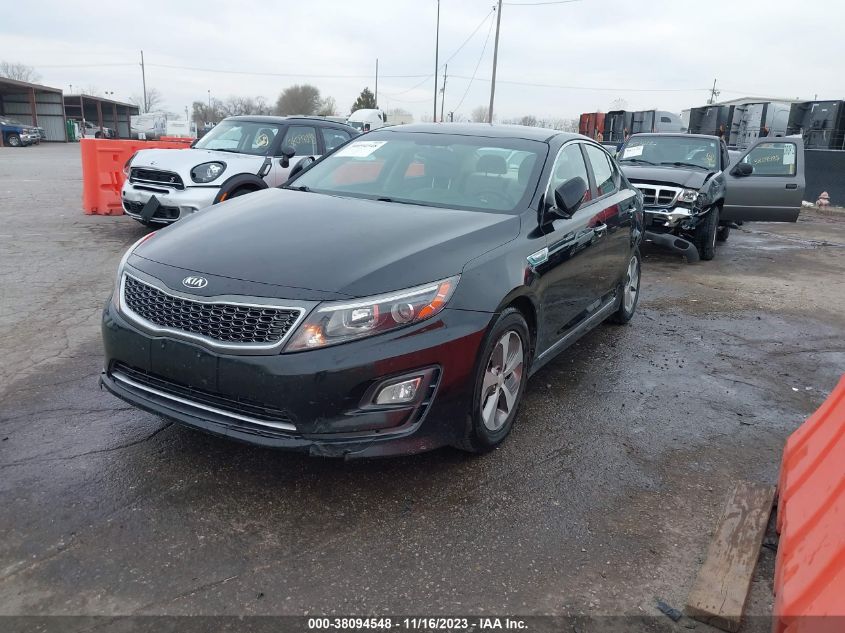 2015 KIA OPTIMA HYBRID - KNAGM4ADXF5086499
