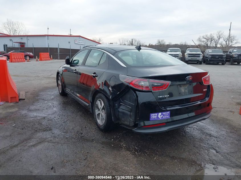 2015 KIA OPTIMA HYBRID - KNAGM4ADXF5086499