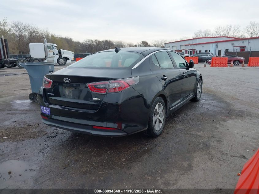 2015 KIA OPTIMA HYBRID - KNAGM4ADXF5086499